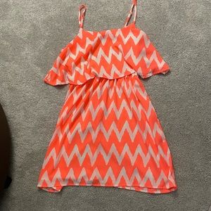 Rue 21 bright orange dress